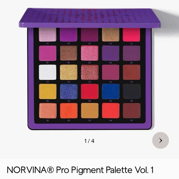 ‼️FINAL SALE,‎ MUST GO‼️ ABH Norvina Pro Collection Eyeshadow palette vol. 1 - Picture 5 of 6